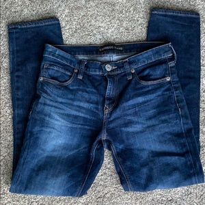 Express “Girlfriend” Skinny Jeans